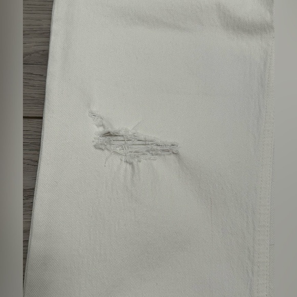 Gap High Rise Destructed Cheeky Straight Jeans - Picture 5 of 5